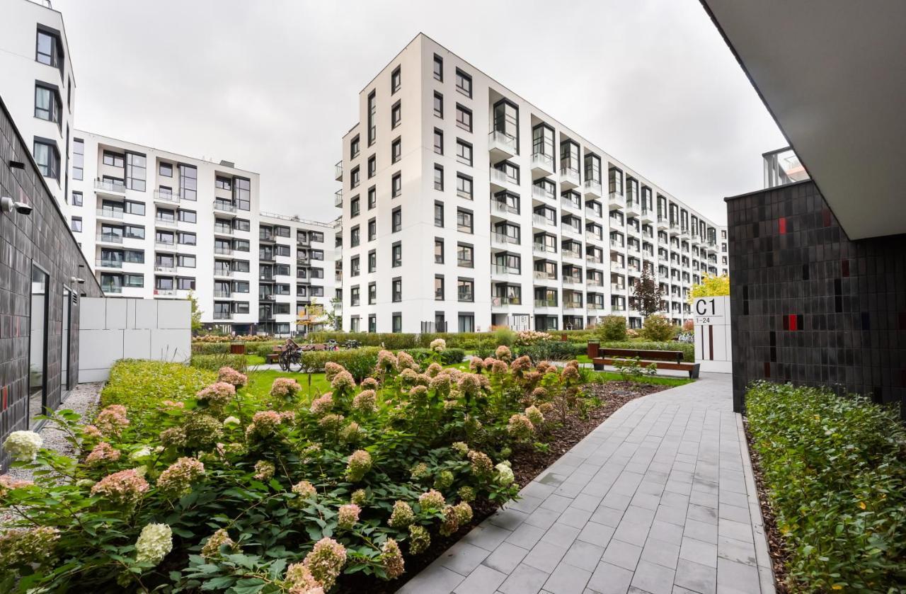 Zoliborz Obsidian Apartment Варшава Экстерьер фото